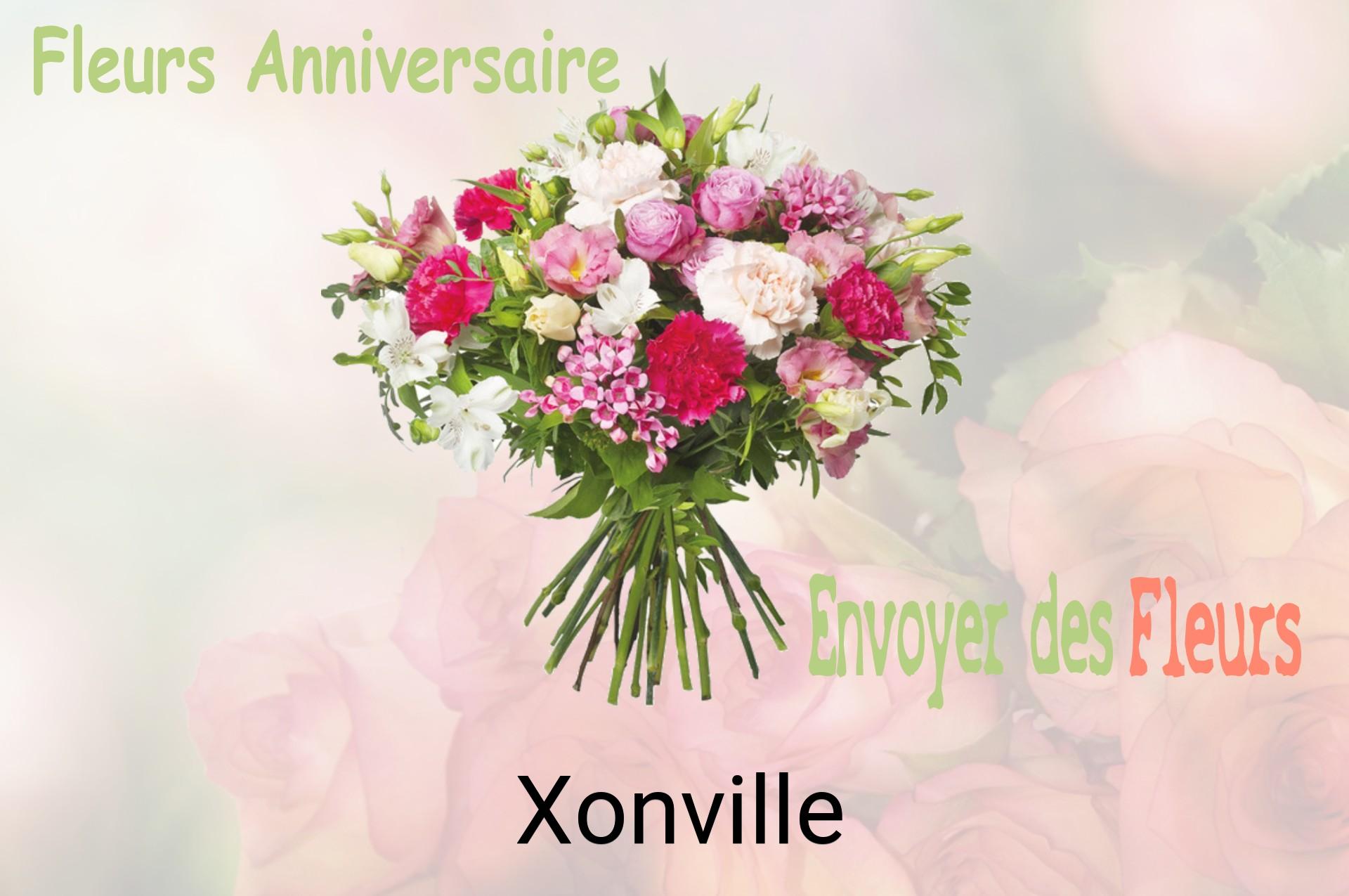 Bouquet de fleurs d’anniversaire livré à Xonville